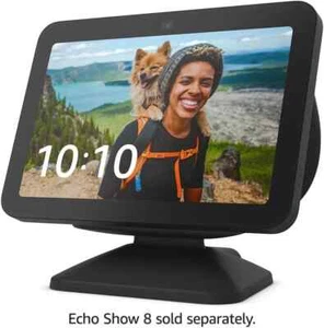 Echo Show 8 (3rd generation) Adjustable Stand with USB-C Charging Port | Charcoa - Picture 1 of 2