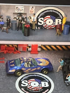 Hot Wheels Blackwalls Hot Bird 1977 Pontiac Firebird EX Cond Blue Diecast - Picture 1 of 9
