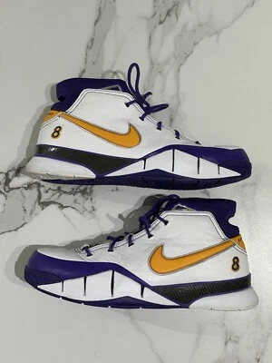 Nike Zoom Kobe 1 Protro “Final Seconds” AQ2728-101 Talla 14 Lakers USADAS UNA VEZ Foto 1 de 4