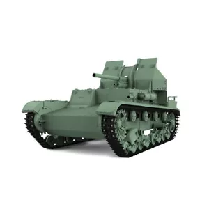 SSMODEL SS18585 1/18 Military Model Kit Soviet SU-5 Tank Destroyer 3D PRINTING - Picture 1 of 4