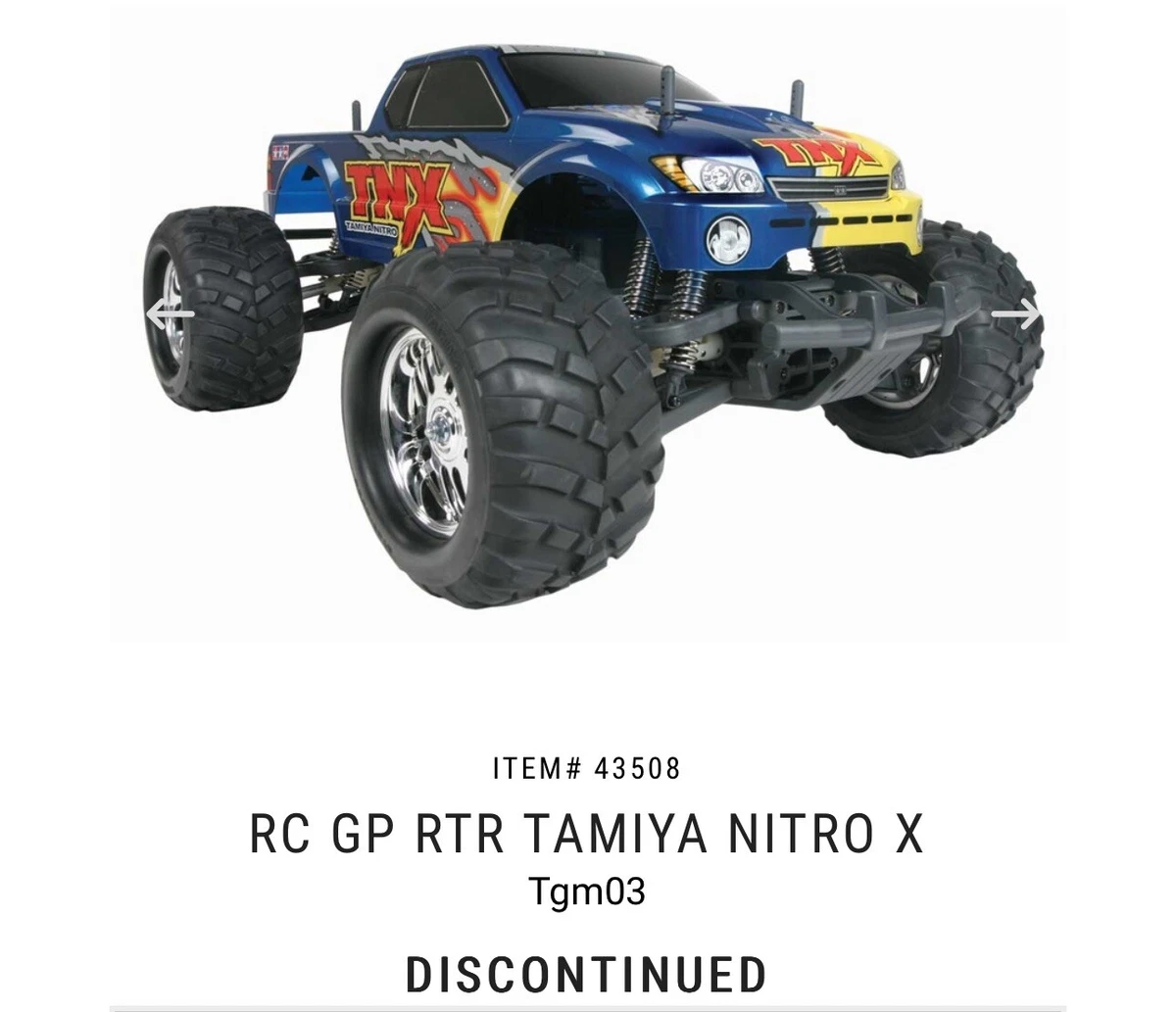 Tamiya Nitro & Glow Fuel RC Car, Truck & Motorcycle Body Parts