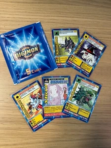 OPENED Digimon Swedish 5 Card Promo Booster Pack Happy Meal McDonalds NM/M - Picture 1 of 15
