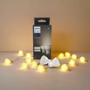 Philips Hue Blanco GU10 LED Focos 400 lm - Paquete de 2 Bombillas - Imagen 1 de 7
