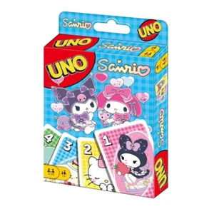 Nuevo AZUL Sanrio Kuromi My Melody UNO Juego de Cartas Reglas Especiales Juguete Jugando Diversión - Imagen 1 de 1