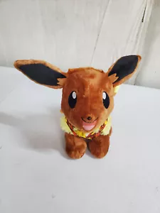 Pokemon Eevee Plush 16" Build A Bear Workshop Stuffed Animal BAB in dress - Picture 1 of 3