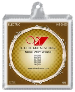 Vivaldi E-Gitarrensaite, Plain Steel Nickel, Top Stimmung - Bild 1 von 2