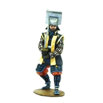 Samurai Kobayakawa Takakage Samouraï Figure soldat  Plomb métallique - Photo 1/2
