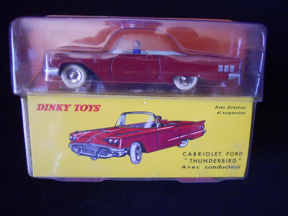Dinky Toys ATLAS 1:43 CABRIOLET FORD THUNDERBIRD Model cars [MV1] - Immagine 1 di 1