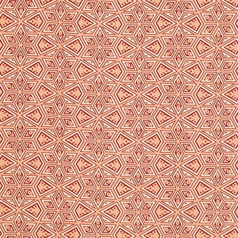 Patchwork  Rowan Fabrics Jones Starred Melon  Baumwolle Webware Rest 93-94  cm - Bild 1 von 1