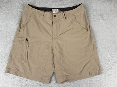 Columbia Short Men 36 Beige Cargo Nylon Blend Hike Hiking Camping Titanium 36x11 - Image 1 of 4
