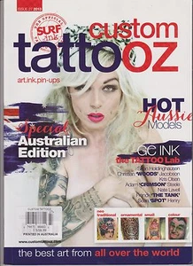 CUSTOM TATTOOZ MAGAZINE #27 2013, AUSTRALIA EDITION. - Picture 1 of 1