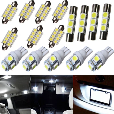 16PCS Super White LED Light Interior Package Kit For 2007-2013 GMC Yukon Denali Foto 1 de 4
