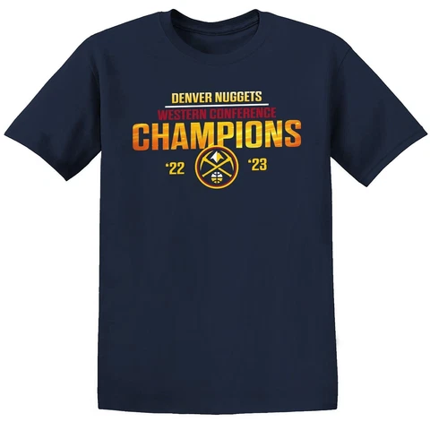 Denver Nuggets  Western Conference Champs Basketball T-Shirt Allsize S-3XL Cover