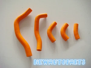 Manguera de radiador de silicona para Honda CRF450 CRF 450 R CRF450R 2005 05 NARANJA - Imagen 1 de 9