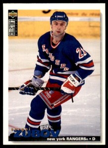 1995-96 Collector's Choice Sergei Zubov New York Rangers #10