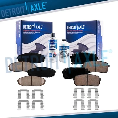 Front and Rear Ceramic Brake Pads for 2015 - 2019 Kia Sedona - Image 1 of 4