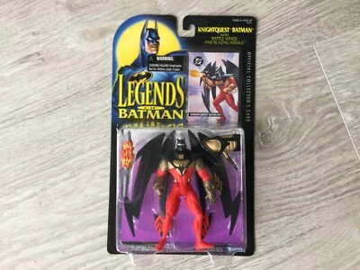 Figura de acción Kenner KnightQuest Batman Legends of Batman 1994 Azrael NUEVO sellado Foto 1 de 4