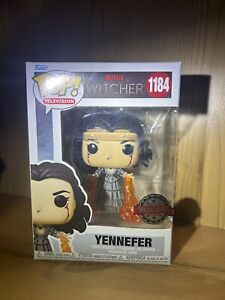 Funko Pop #1184 Yennefer Battle (The Witcher) BAM Exclusive w/ protector