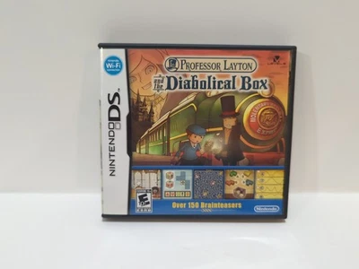 Professor Layton And The Diabolical Box (Nintendo DS, 2009) Complete, tested. - Image 1 of 4