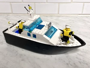LEGO Boats: Police Rescue Boat (4010) De Colección 1987, Sin Manual/Pegatinas (Ver Detalles) - Imagen 1 de 10