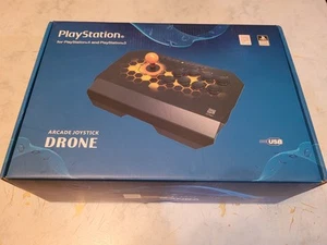 Qanba Drone Joystick for PlayStation 4 and PlayStation 3 and PC Fighting Stick - Picture 1 of 6