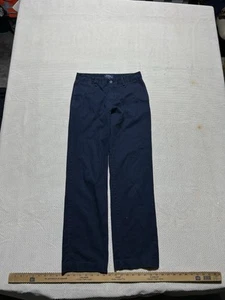 POLO RALPH LAUREN Work Dress Pants Blue Pants Men's 28x30 Size 18 - Picture 1 of 5