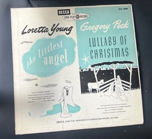 Loretta Young THE LITTLEST ANGEL Gregory Peck LULLABY OF CHRISTMAS lp DLP 8009 - Picture 1 of 17