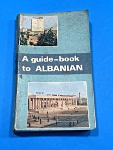 OLD ALBANIA ALBUM BOOK-E.HOXHA-ZEF MAZI-GUIDE BOOK TO ALBANIAN-1983-ENGLISH LANG - Picture 1 of 16