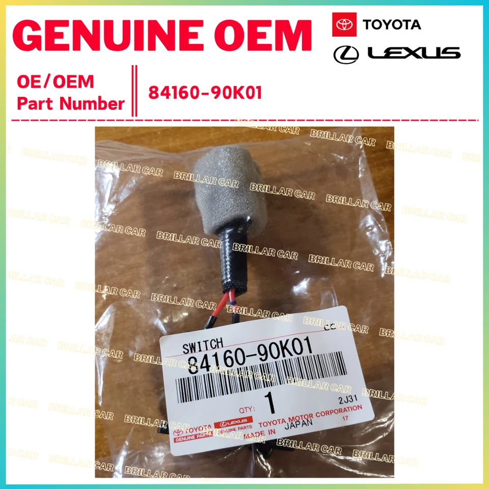 84160-90K01 OEM GENUINO TOYOTA LAND CRUISER J70 1984-2018 INTERRUPTOR DE FARO ANTINIEBLA DELANTERO Foto 1 de 1