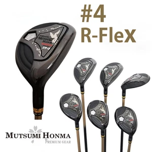 MUTSUMI HONMA MH282 #4 Hybrid Utility RH R Flex Graphite w/HC Golf Japan NEW - Picture 1 of 10