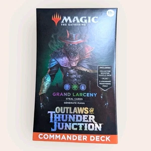 Mazo Magic the Gathering: Outlaws of Thunder Junction GRAND LARCENY Commander - Imagen 1 de 1