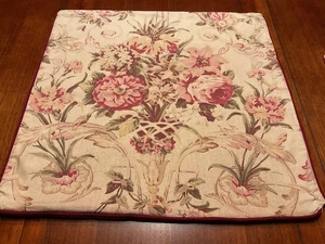 Vintage Ralph Lauren Guinevere Aragon Medieval Throw 2 Throw Pillow Shams GUC - Picture 1 of 19