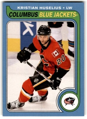 2008-09 O-Pee-Chee '79-80 Retro Kristian Huselius #295 Columbus Blue Jackets - Image 1 of 2