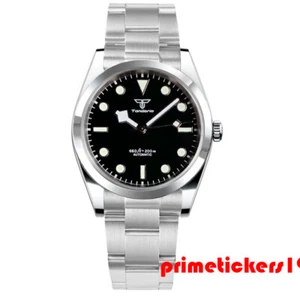 Tandorio Saphir 36 mm/39 mm Automatik Herrenuhr NH35 PT5000 Schneeflocke Hände Lume - Bild 1 von 36