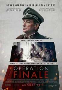 Operation Finale (2018)_4 Poster Canvas Movie Film Print A0 A1 A2 A3 A4 A5 A6 Ar - Picture 1 of 11