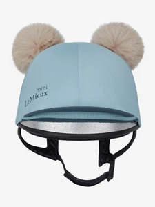 LeMieux Mini Cappello Doppio Pom Seta - Ghiacciaio | Pompon in Pelliccia Ecopelliccia - Foto 1 di 9