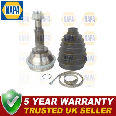 NAPA Front CV Joint Fits Ford Transit 2000-2014 2.0 D dCi 2.2 2.4 - Image 1 of 2