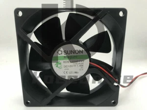 Nuevo ventilador de refrigeración silencioso de 2 hilos SUNON KDE1209PTV2 12V 1.4W 9025 9CM 1 pieza - Imagen 1 de 3