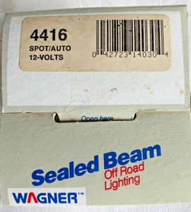 Wagner 4416 - 12Volt 100mm Round 30W-Sealed Beam Spotlamp Insert - N.O.S. - Picture 1 of 9