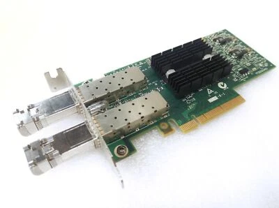 Mellanox ConnectX-3 MCX312A-XCBT Dual Port 10GB SFP Adapter Card 00D9692 W/SFP - Image 1 of 4