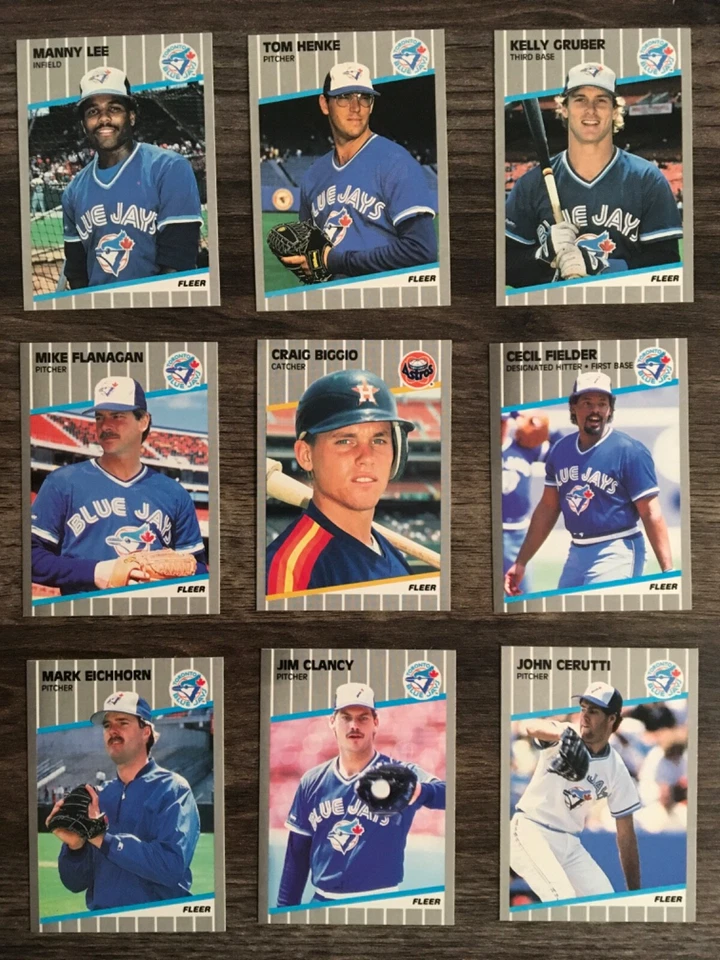 1989 Fleer #226-450 You Pick Complete Your Set Errors, RC, HOF - Image 1 of 1
