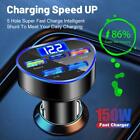 Car Charger 5 Ports Fast Charging PD QC3.0 USB C 3.1A Type Car Adapter✨ C N4A5