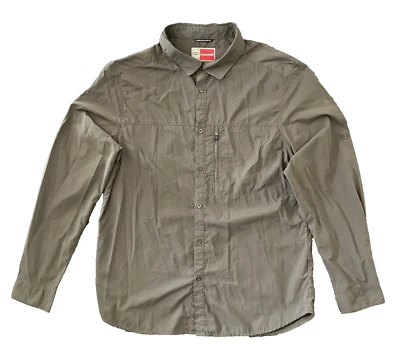 Camisa Craghoppers Kiwi Para Hombres Grande Escudo de Insectos National Geographic Camisa de Campo Foto 1 de 4