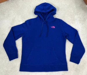 Sudadera con capucha manga larga con logotipo Emb de NORTH FACE para mujer talla L marcador azul/rosa - Imagen 1 de 12