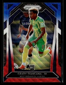 Grady Diangana 2020-21 Panini Prizm EPL rojo blanco azul Prizm #268 radiocontrol - Imagen 1 de 2