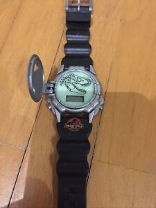 Armbanduhr Jurassic Park T-Rex Leuchtend von BURGER KING /  90er Jahre
