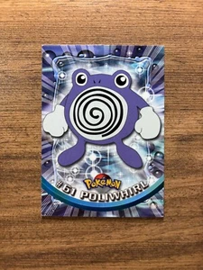 Poliwhirl #61 Topps Series 1 TV Animation Edition Black Label Pokémon TCG 1999 - Picture 1 of 2