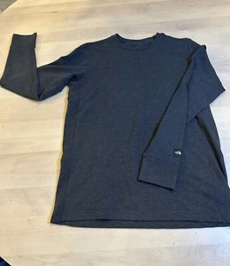 The North Face Mens Warm Longsleeve Grey Crew Shirt Size. Medium - Bild 1 von 8