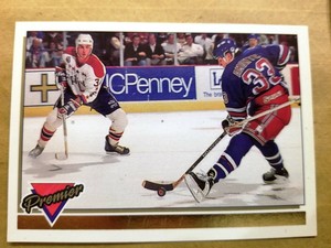 1993-94 Topps Premier GOLD New York Rangers Tony Amonte Card #70