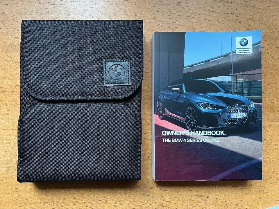 BMW Serie 4 Coupè Manuale Proprietario Manuale E Portafoglio Confezione 20-24 2020 Stampa! - Immagine 1 di 1